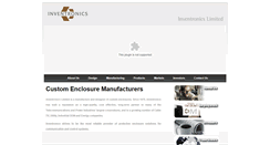 Desktop Screenshot of inventronics.com